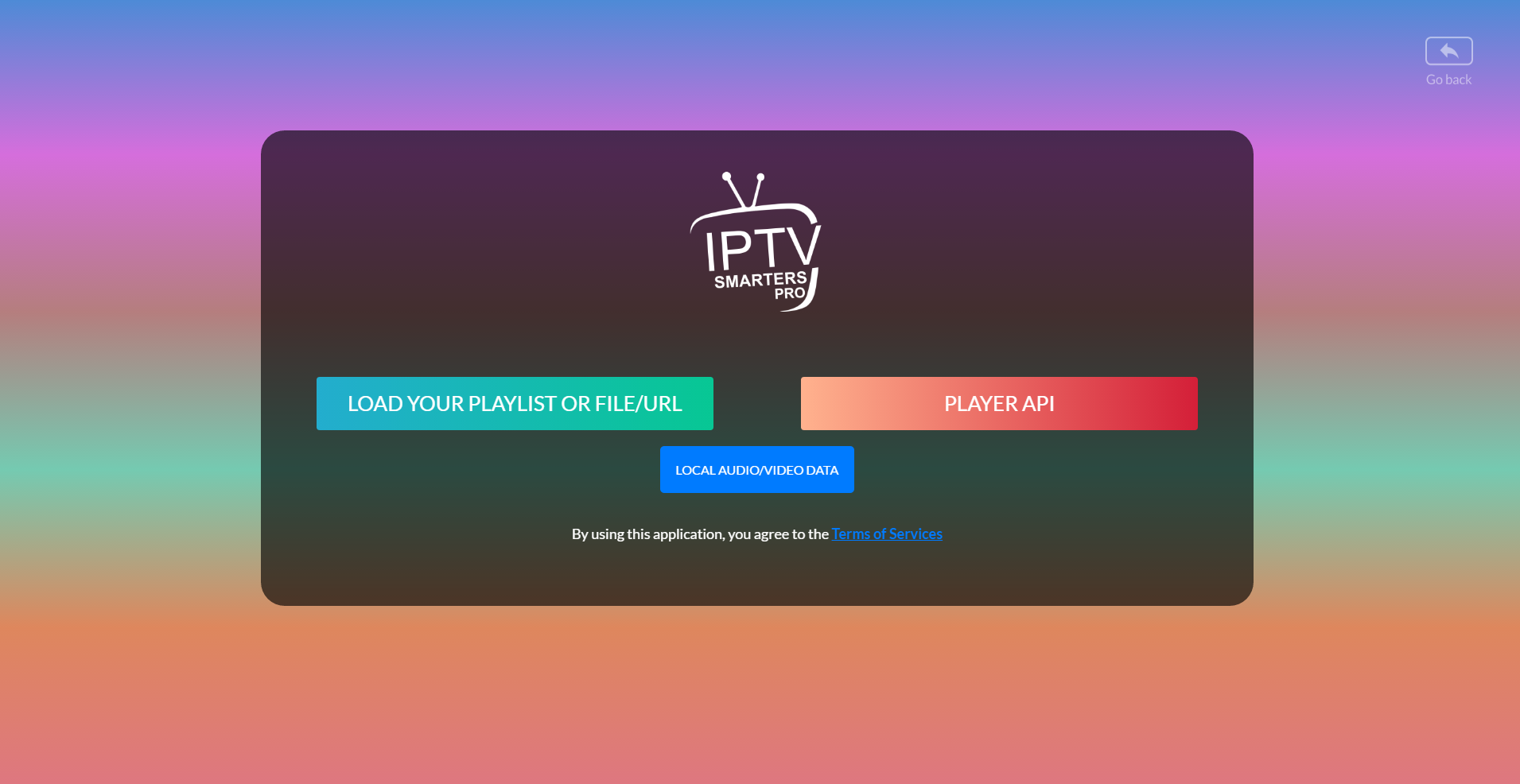 IPTV SMARTERS PRO SCREENSHOT 1 1