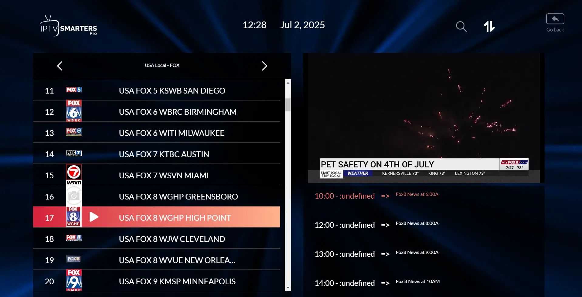 IPTV SMARTERS PRO SCREENSHOT 6