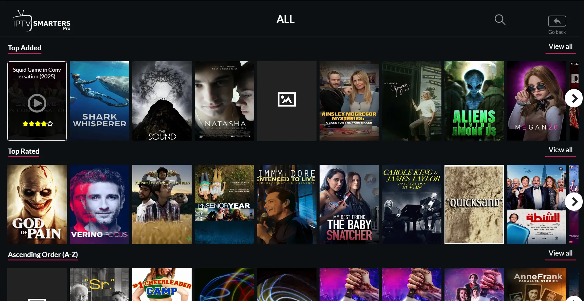 IPTV SMARTERS PRO SCREENSHOT 7